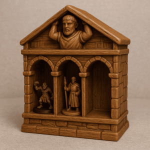 Porta-Miniaturas Medieval
